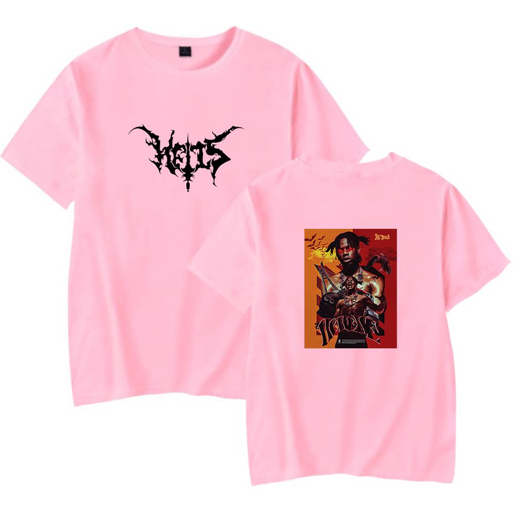 Rema T-Shirt where fandom imagery is visible