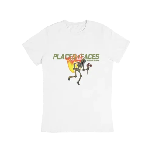 White T-Shirt – Collab Rema x Places + Faces