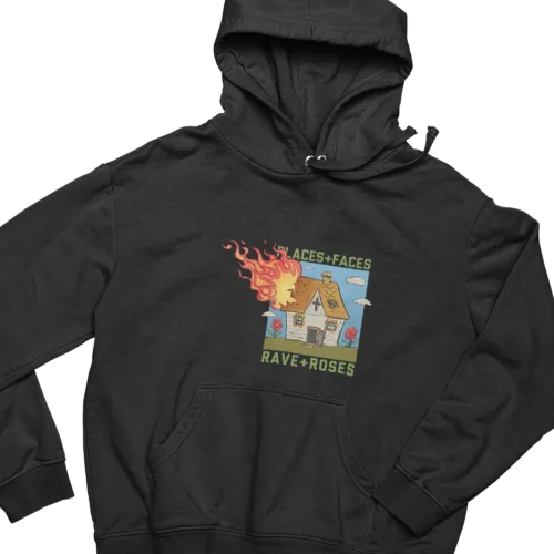 Black Hoodie – Collab Rema x Places + Faces